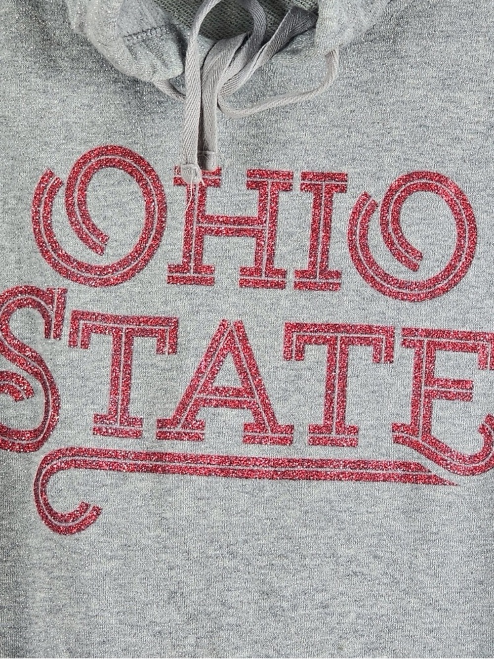 Ohio State Gray Pullover Hoodie Sweatshirt - Picture 2 of 5